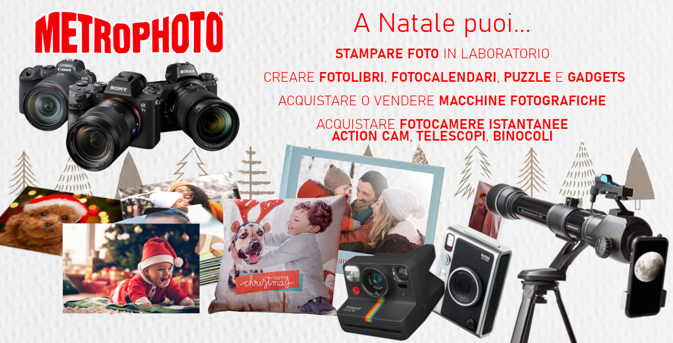 Con Metrophoto a Natale puoi