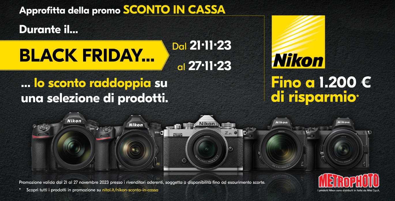 Raddoppia lo sconto con il Black Friday 2023 di Canon