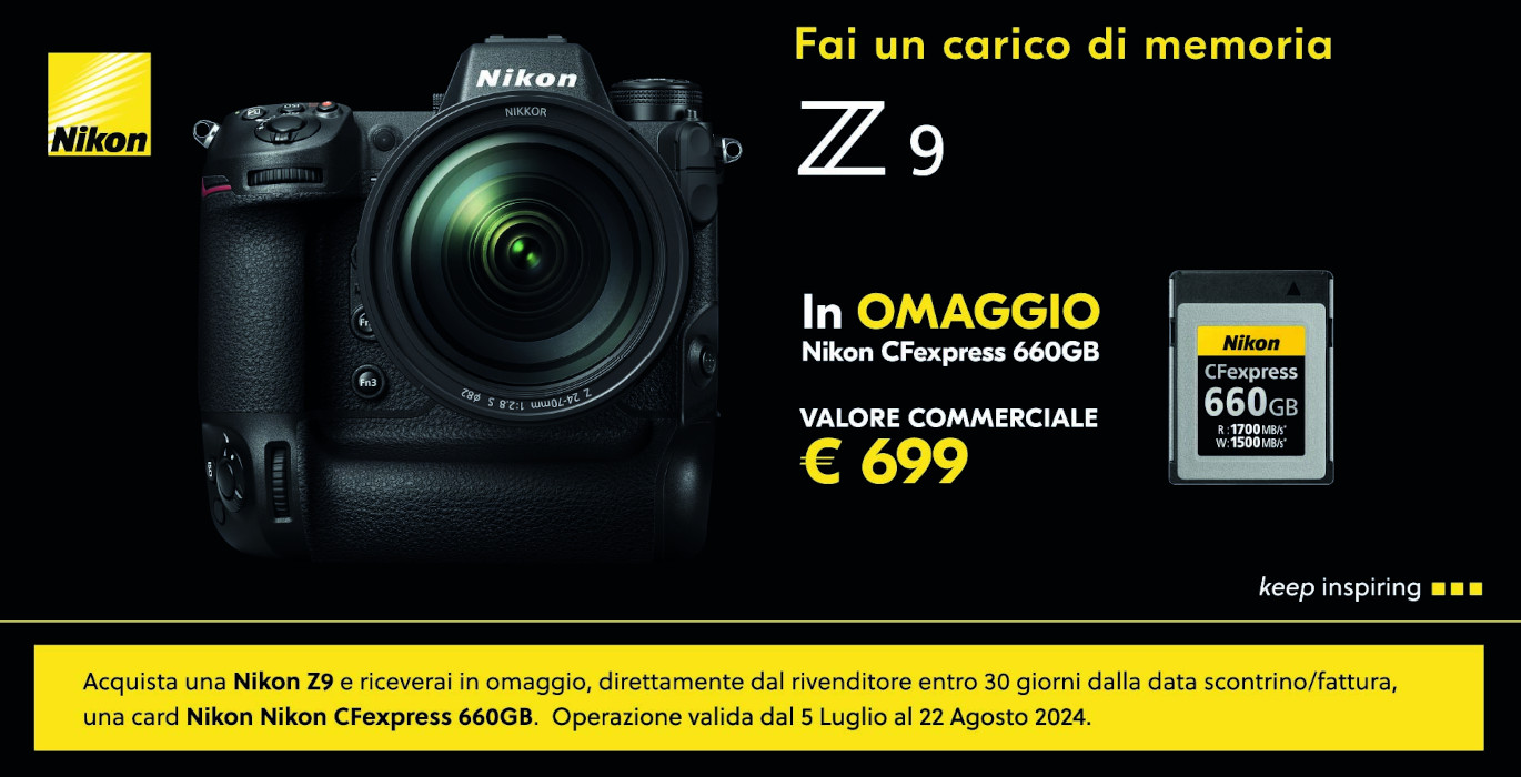 Fai un carico di Memoria con Nikon Z9