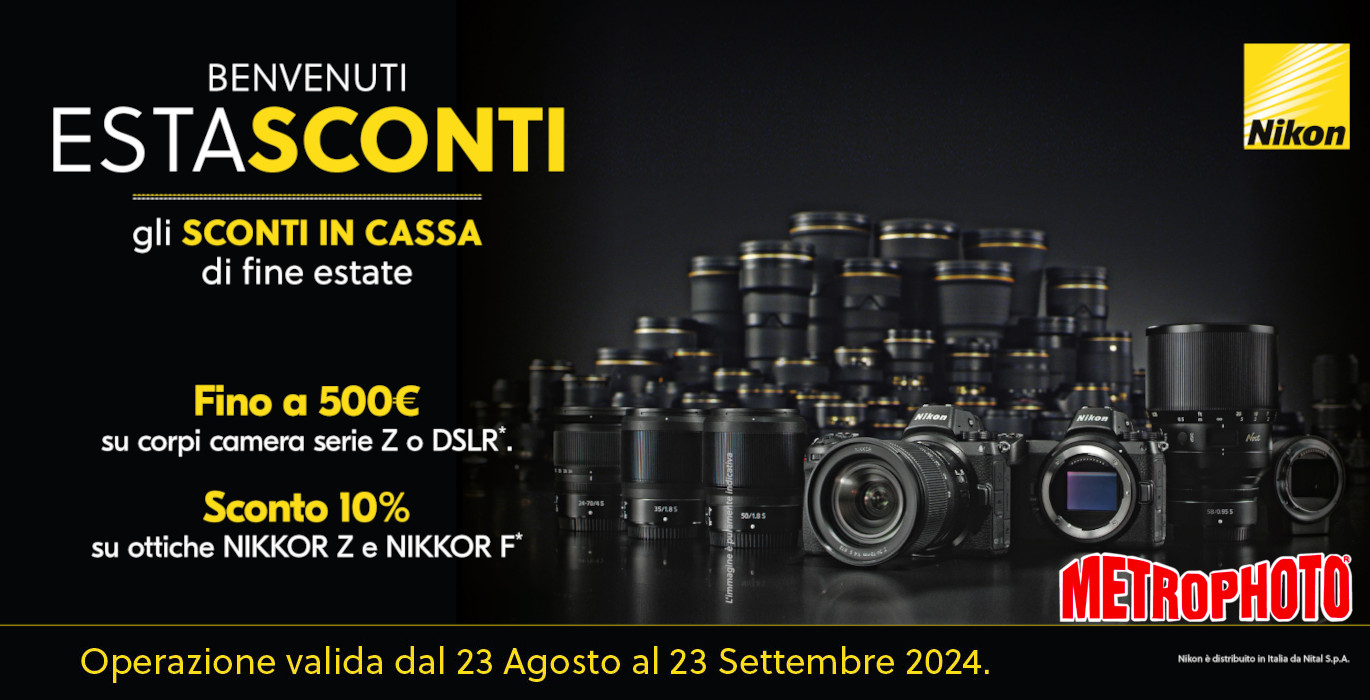 Nikon ESTA Promotion | SCONTI IN CASSA di fine Estate