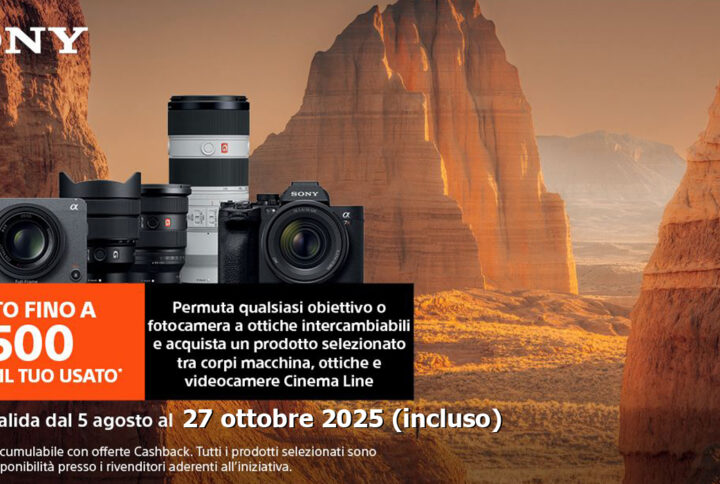 Sony Tradein fino 27 ottobre 2024