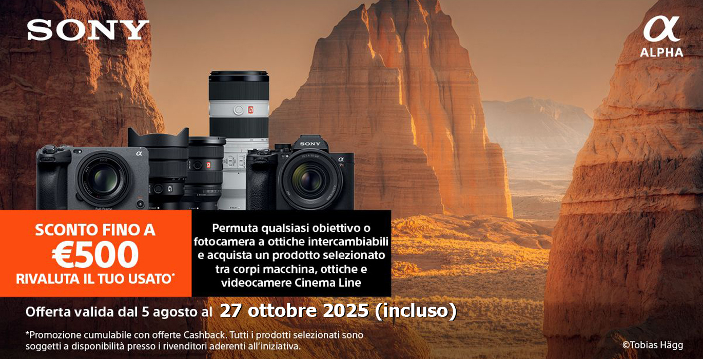 Sony Tradein fino 27 ottobre 2024