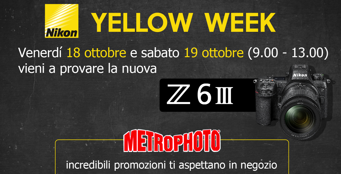 yellow week nikon roma