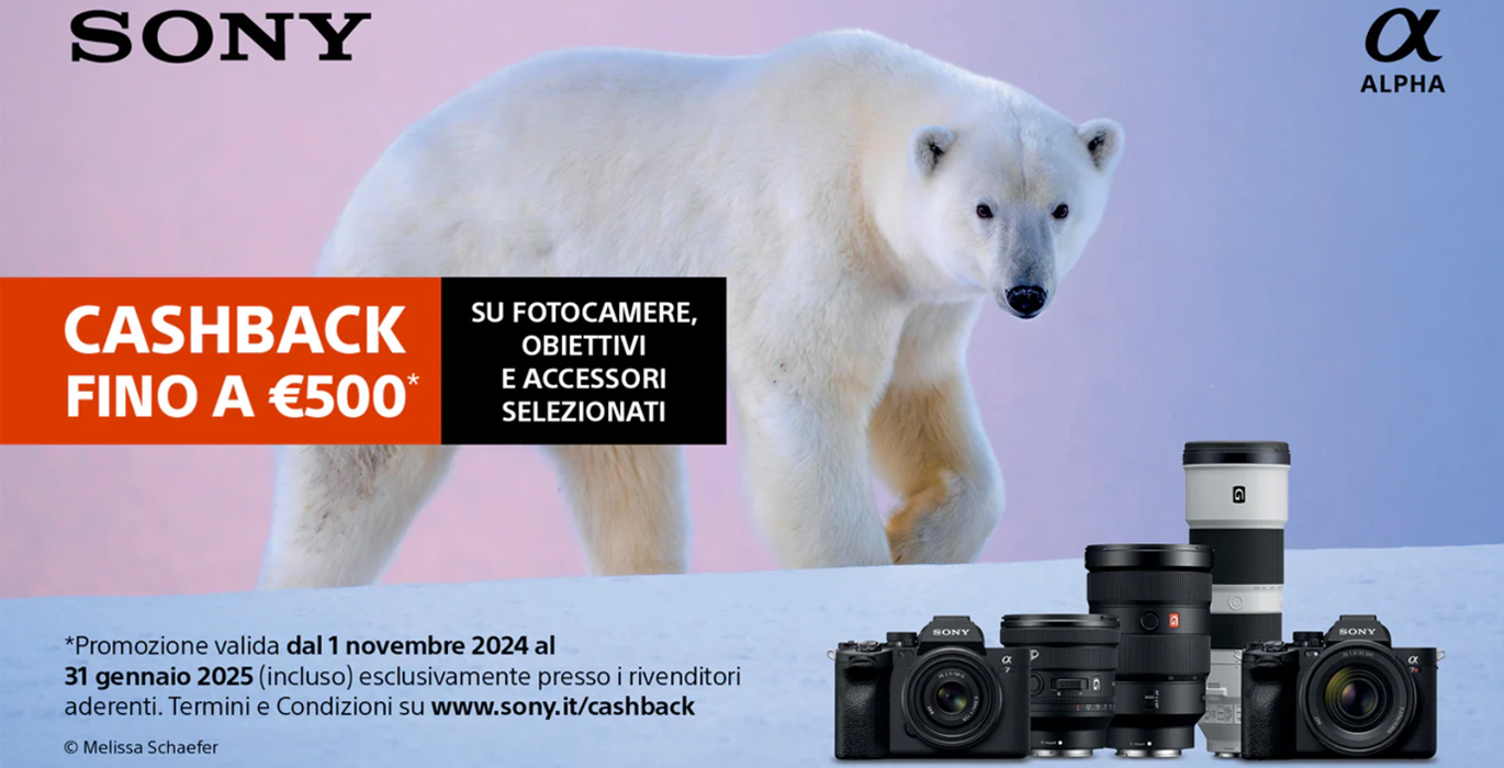 Sony cashback fino al 31 gennaio 2025 roma